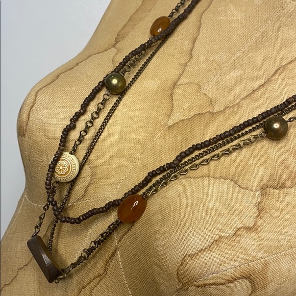 J.Jill 3 Chains on this statement piece necklace. - Picture 8 of 8